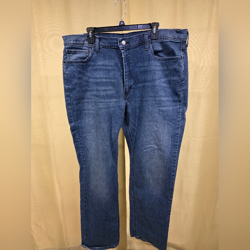 Levi's Men's Dark Blue Straight Jeans 42X32